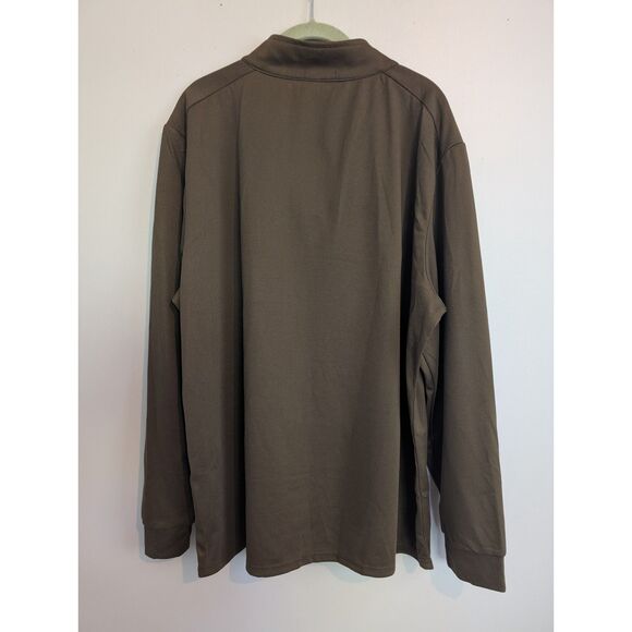 Men's Coofandy Quarter Zip Shirt Blue or Green Size XXL NWT - Picture 8 of 9